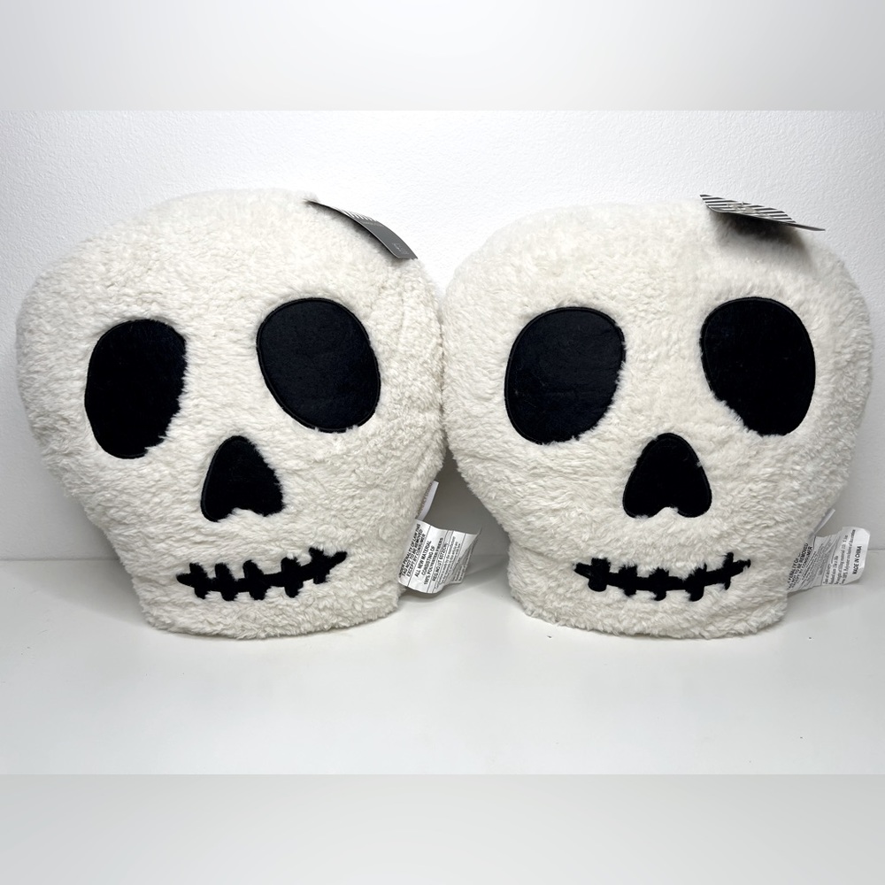 Gramercy Studio Skull Halloween Pillow Down Alternative Head Shape (Set Of 2)